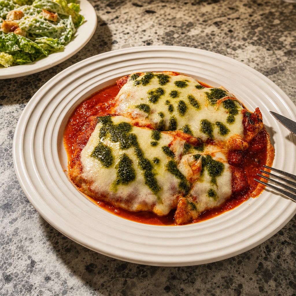 Chicken Parm Plate.