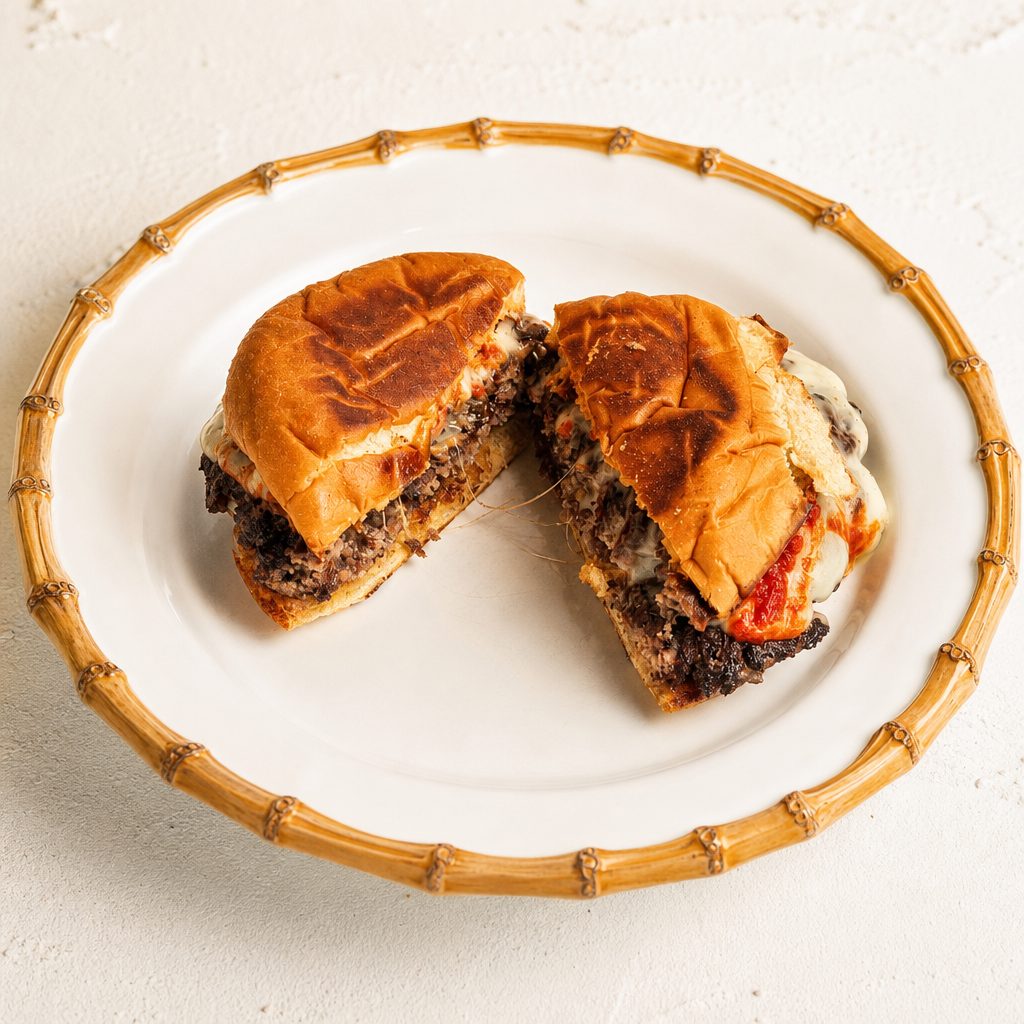 Single Meatball SmashBurger.