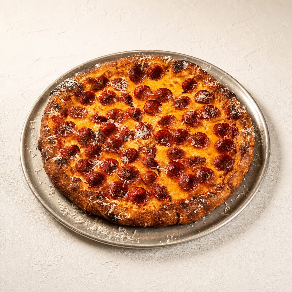 12" Pepperoni Pizza.