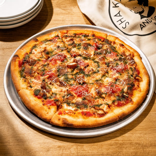 12" Chicken Parm Pizza.