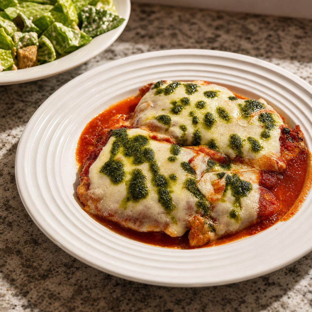 Chicken Parm Plate.