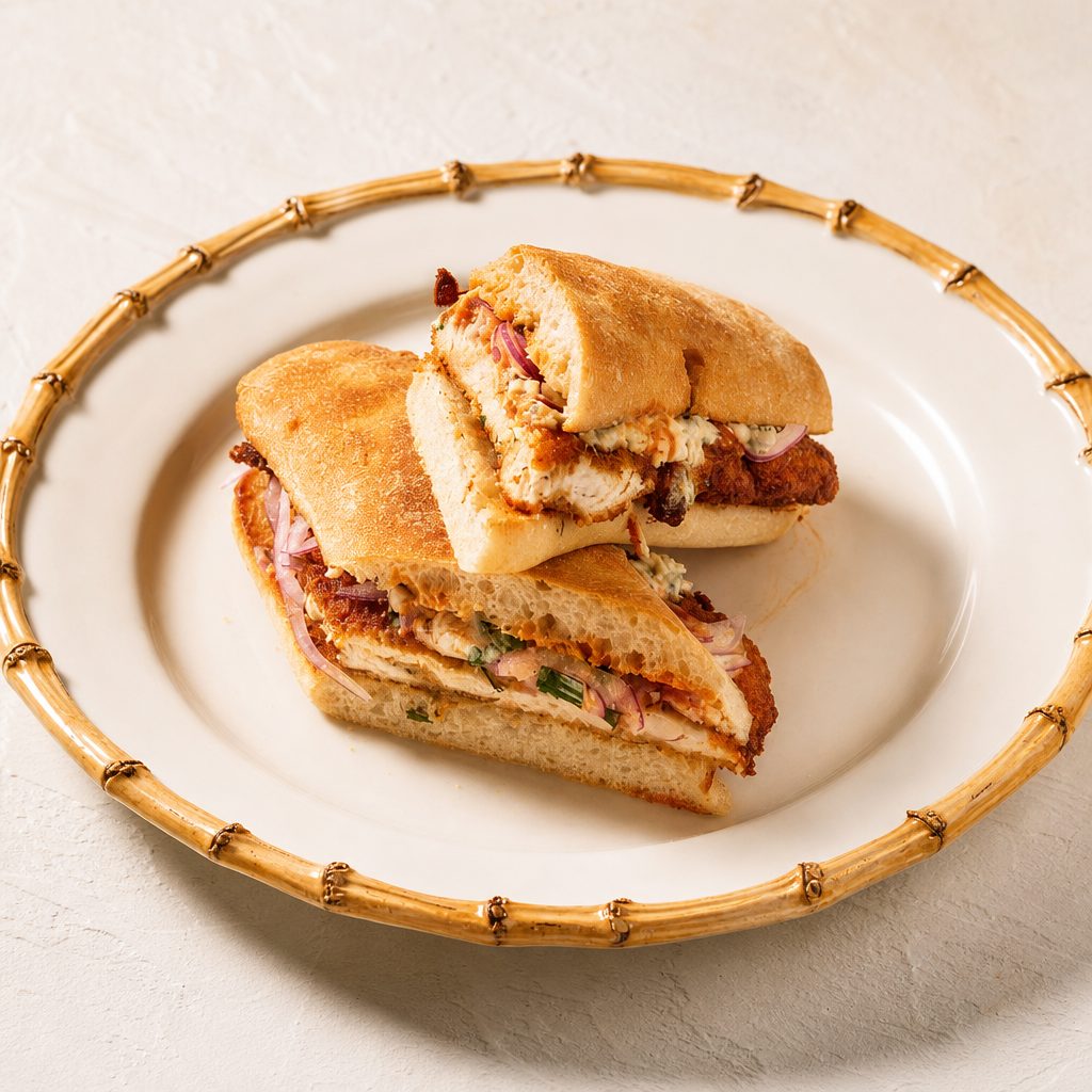 Single Buffalo Chicken Sandwich.