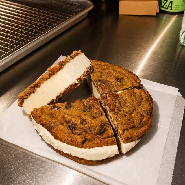 Skinny Cookie Ice Cream Sandwich.