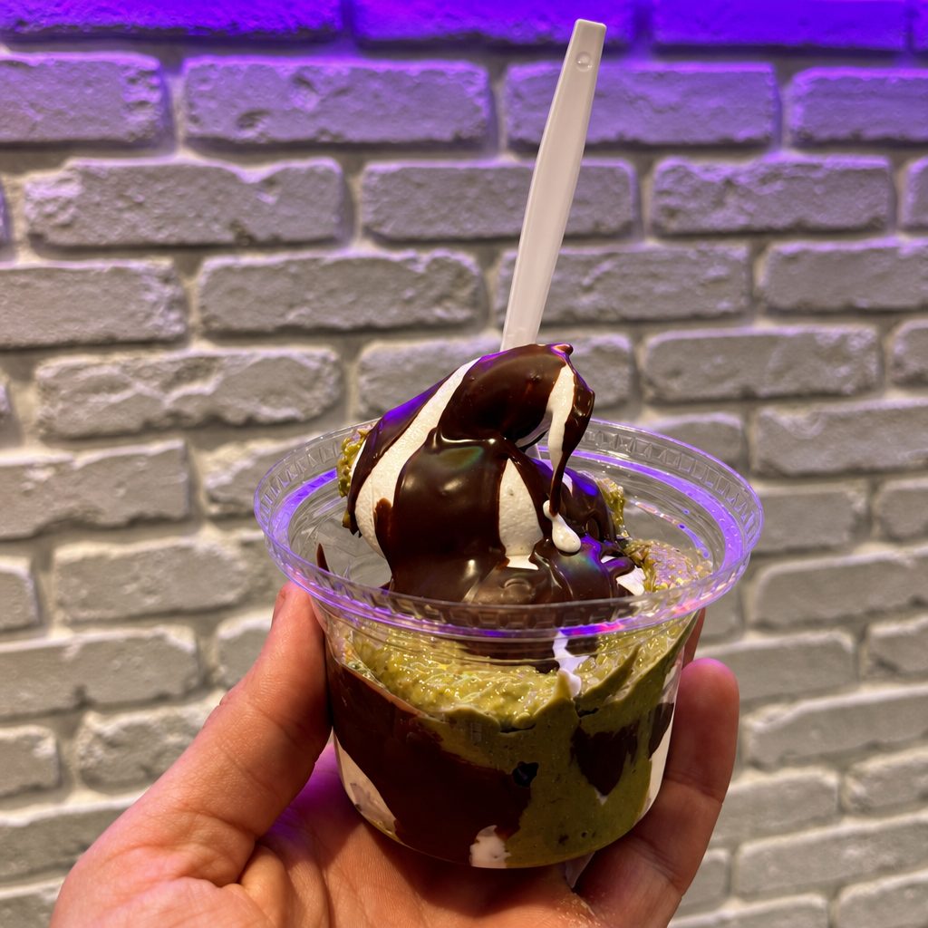 Dubai Chocolate Sundae.