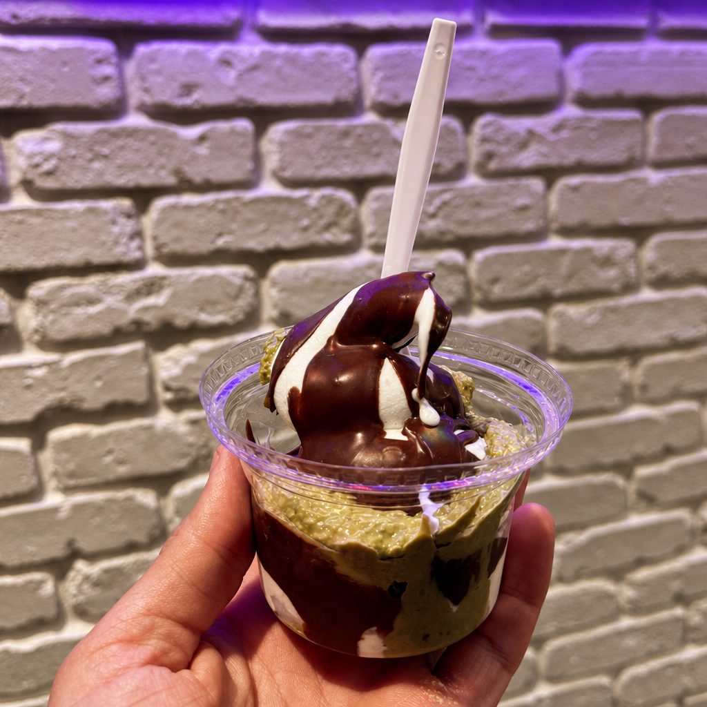 Dubai Chocolate Sundae.